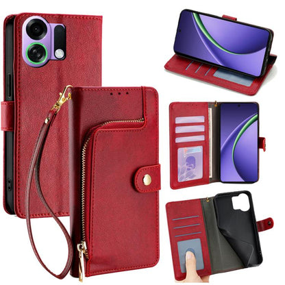 Zipper Bag Leather Phone Case, For OPPO Find X9 5G, For OPPO F31 5G, For OPPO Find X9 Pro 5G, For OPPO K13 Turbo Pro 5G, For OPPO Reno14 F 5G, For OPPO A5x 5G Global