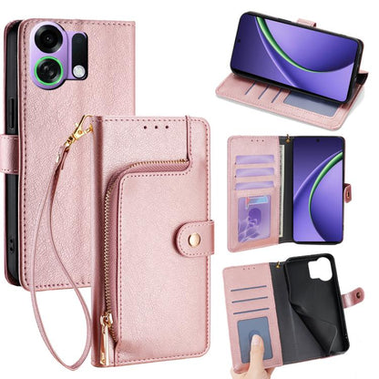 Zipper Bag Leather Phone Case, For OPPO Find X9 5G, For OPPO F31 5G, For OPPO Find X9 Pro 5G, For OPPO K13 Turbo Pro 5G, For OPPO Reno14 F 5G, For OPPO A5x 5G Global