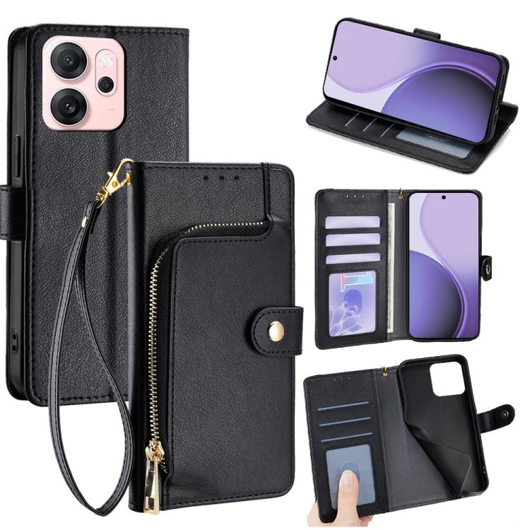 Zipper Bag Leather Phone Case, For OPPO Find X9 5G, For OPPO F31 5G, For OPPO Find X9 Pro 5G, For OPPO K13 Turbo Pro 5G, For OPPO Reno14 F 5G, For OPPO A5x 5G Global