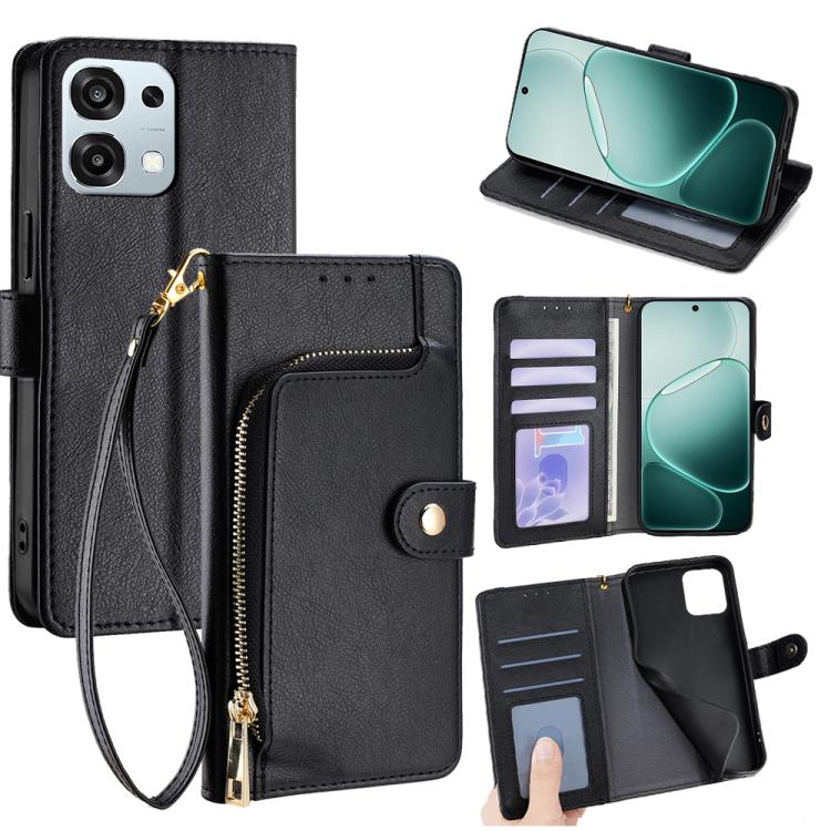 Zipper Bag Leather Phone Case, For OPPO Find X9 5G, For OPPO F31 5G, For OPPO Find X9 Pro 5G, For OPPO K13 Turbo Pro 5G, For OPPO Reno14 F 5G, For OPPO A5x 5G Global