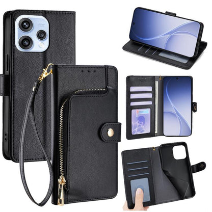 Zipper Bag Leather Phone Case, For OPPO Find X9s Pro 5G, For OPPO Find X9 Ultra 5G, For OPPO A6s 4G, For OPPO Reno15 F 5G, For OPPO A6x 4G Global, For OPPO Reno15 5G Global