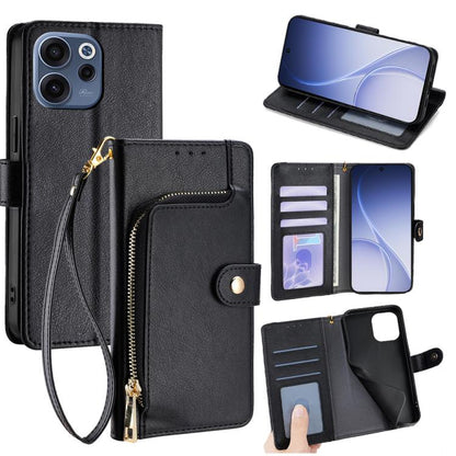 Zipper Bag Leather Phone Case, For OPPO Find X9s Pro 5G, For OPPO Find X9 Ultra 5G, For OPPO A6s 4G, For OPPO Reno15 F 5G, For OPPO A6x 4G Global, For OPPO Reno15 5G Global