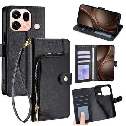 Zipper Bag Leather Phone Case, For OPPO Find X9s Pro 5G, For OPPO Find X9 Ultra 5G, For OPPO A6s 4G, For OPPO Reno15 F 5G, For OPPO A6x 4G Global, For OPPO Reno15 5G Global