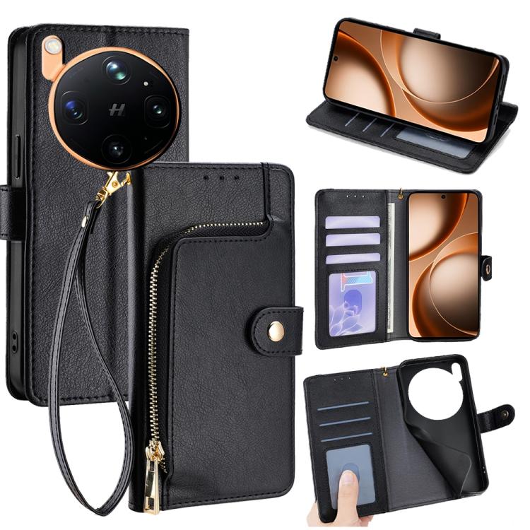 Zipper Bag Leather Phone Case, For OPPO Find X9s Pro 5G, For OPPO Find X9 Ultra 5G, For OPPO A6s 4G, For OPPO Reno15 F 5G, For OPPO A6x 4G Global, For OPPO Reno15 5G Global
