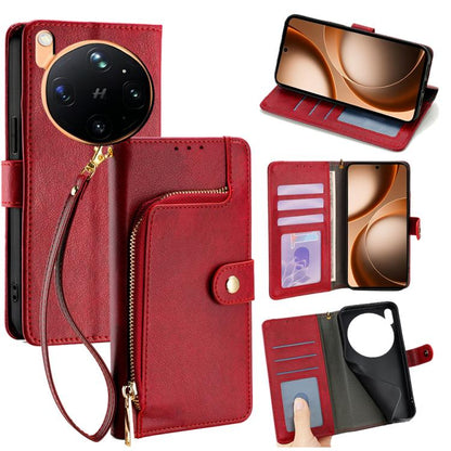 Zipper Bag Leather Phone Case, For OPPO Find X9s Pro 5G, For OPPO Find X9 Ultra 5G, For OPPO A6s 4G, For OPPO Reno15 F 5G, For OPPO A6x 4G Global, For OPPO Reno15 5G Global