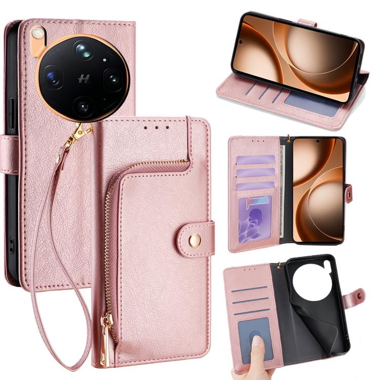 Zipper Bag Leather Phone Case, For OPPO Find X9s Pro 5G, For OPPO Find X9 Ultra 5G, For OPPO A6s 4G, For OPPO Reno15 F 5G, For OPPO A6x 4G Global, For OPPO Reno15 5G Global