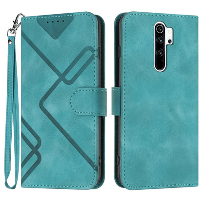 Line Pattern Skin Feel Leather Phone Case, For Xiaomi Redmi 9A/9AT/9i, For Xiaomi Redmi 9/9 Prime/Poco M2, For Xiaomi Mi 11 Lite 4G/5G, For Xiaomi Redmi Note 10 5G