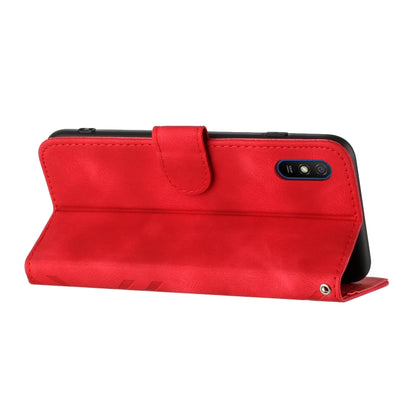 Line Pattern Skin Feel Leather Phone Case, For Xiaomi Redmi 9A/9AT/9i, For Xiaomi Redmi 9/9 Prime/Poco M2, For Xiaomi Mi 11 Lite 4G/5G, For Xiaomi Redmi Note 10 5G