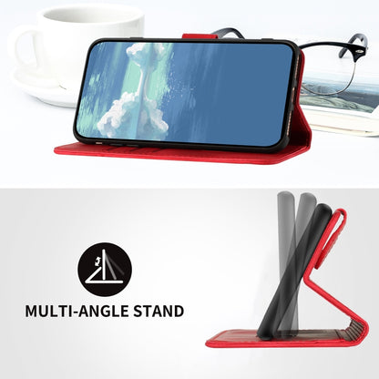 Line Pattern Skin Feel Leather Phone Case, For Xiaomi Poco M5, For Xiaomi Poco M5s 4G Global, For Xiaomi Redmi Note 11 Pro 4G/5G Global, For Xiaomi Redmi Note 11SE 4G India