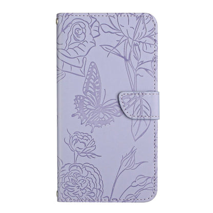 HT03 Skin Feel Butterfly Embossed Flip Leather Phone Case, For OPPO A3 4G Global / 5G Global, For OPPO A3x India, For OPPO A80 EU / A3 Pro Global, For OPPO A3 Pro 5G India
