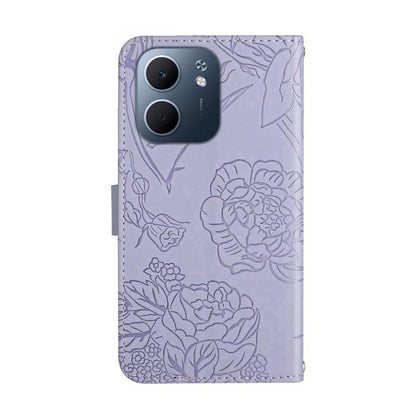 HT03 Skin Feel Butterfly Embossed Flip Leather Phone Case, For OPPO A5x 4G Global / 5G Global, For OPPO A5 5G Global, For OPPO Reno14 Pro 5G Global, For OPPO Reno14 5G Global
