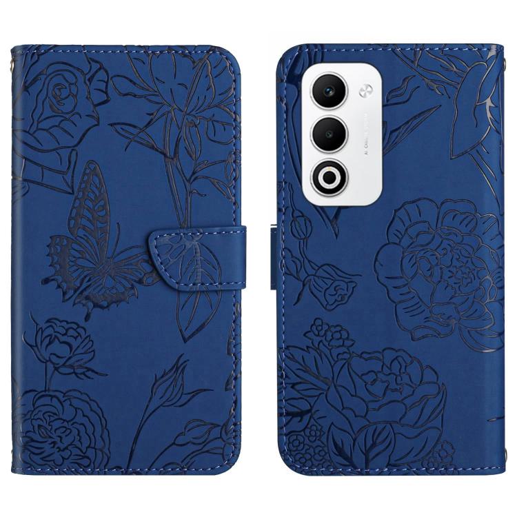 HT03 Skin Feel Butterfly Embossed Flip Leather Phone Case, For OPPO A5x 4G Global / 5G Global, For OPPO A5 5G Global, For OPPO Reno14 Pro 5G Global, For OPPO Reno14 5G Global