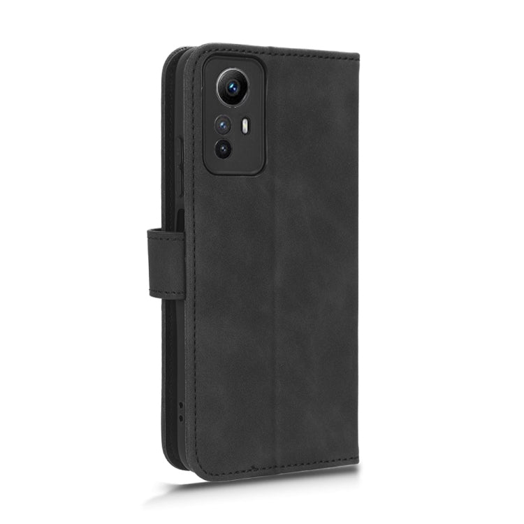 Skin Feel Magnetic Flip Leather Phone Case, For Xiaomi Redmi Note 12S 4G
