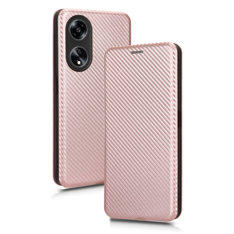 Carbon Fiber Texture Flip Leather Phone Case, For OPPO A1 5G, For OPPO Find X8 Pro, For OPPO A79 5G