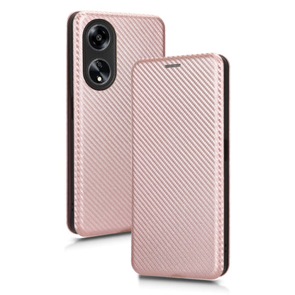 Carbon Fiber Texture Flip Leather Phone Case, For OPPO A1 5G, For OPPO Find X8 Pro, For OPPO A79 5G