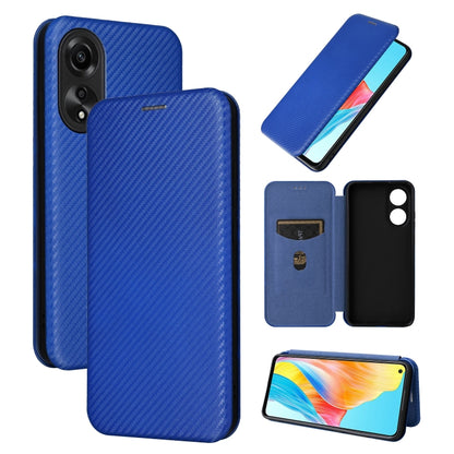 Carbon Fiber Texture Flip Leather Phone Case, For OPPO Reno11 Pro Global, For OPPO Find X7 Ultra, For OPPO A38 4G Global, For OPPO A78 4G