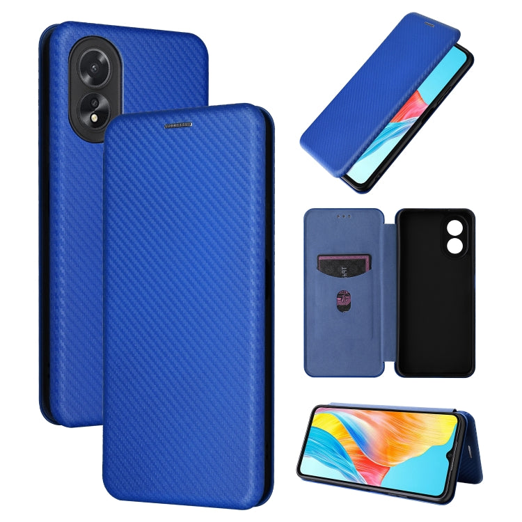 Carbon Fiber Texture Flip Leather Phone Case, For OPPO Reno11 Pro Global, For OPPO Find X7 Ultra, For OPPO A38 4G Global, For OPPO A78 4G