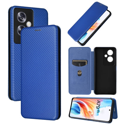 Carbon Fiber Texture Flip Leather Phone Case, For OPPO A1 5G, For OPPO Find X8 Pro, For OPPO A79 5G
