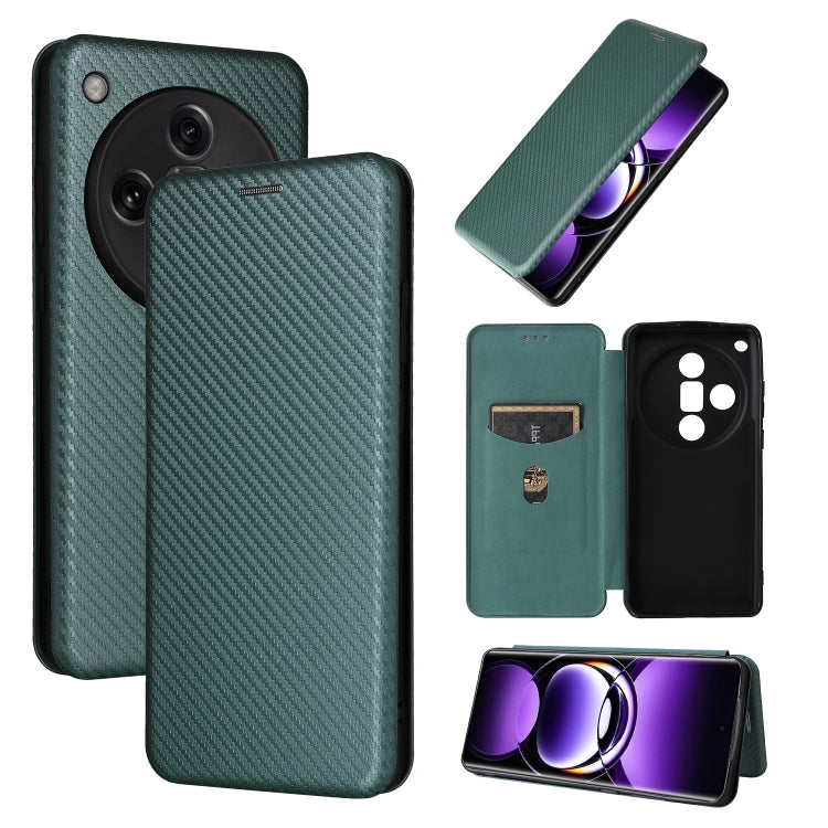 Carbon Fiber Texture Flip Leather Phone Case, For OPPO Reno11 Pro Global, For OPPO Find X7 Ultra, For OPPO A38 4G Global, For OPPO A78 4G