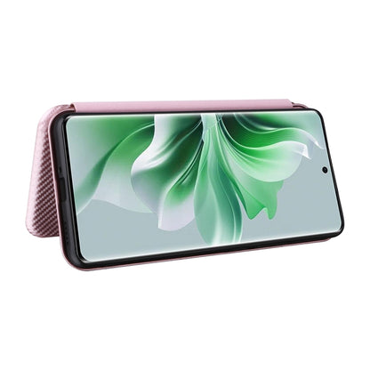 Carbon Fiber Texture Flip Leather Phone Case, For OPPO Reno11 Pro Global, For OPPO Find X7 Ultra, For OPPO A38 4G Global, For OPPO A78 4G