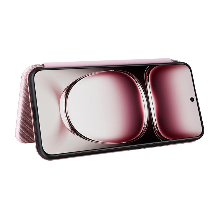 Carbon Fiber Texture Flip Leather Phone Case, For OPPO Reno12 Pro 5G Global, For OPPO Reno12 5G Global, For OPPO A3 Pro Global, For OPPO Reno11 F 5G