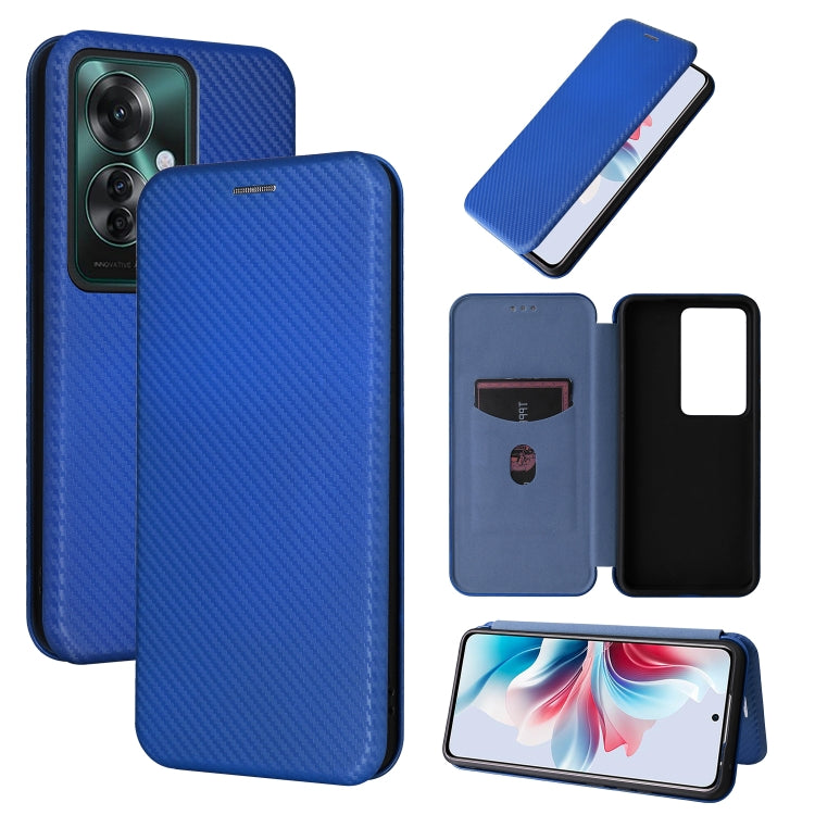 Carbon Fiber Texture Flip Leather Phone Case, For OPPO Find X8, For OPPO A3x 5G India, For OPPO Reno12 F 5G / 4G, For OPPO Reno11 PJH110