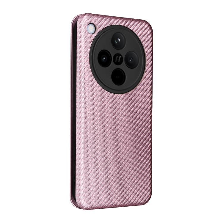 Carbon Fiber Texture Flip Leather Phone Case, For OPPO Find X8, For OPPO A3x 5G India, For OPPO Reno12 F 5G / 4G, For OPPO Reno11 PJH110
