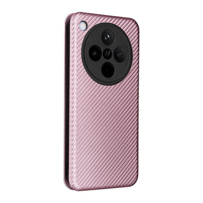 Carbon Fiber Texture Flip Leather Phone Case, For OPPO Find X8, For OPPO A3x 5G India, For OPPO Reno12 F 5G / 4G, For OPPO Reno11 PJH110