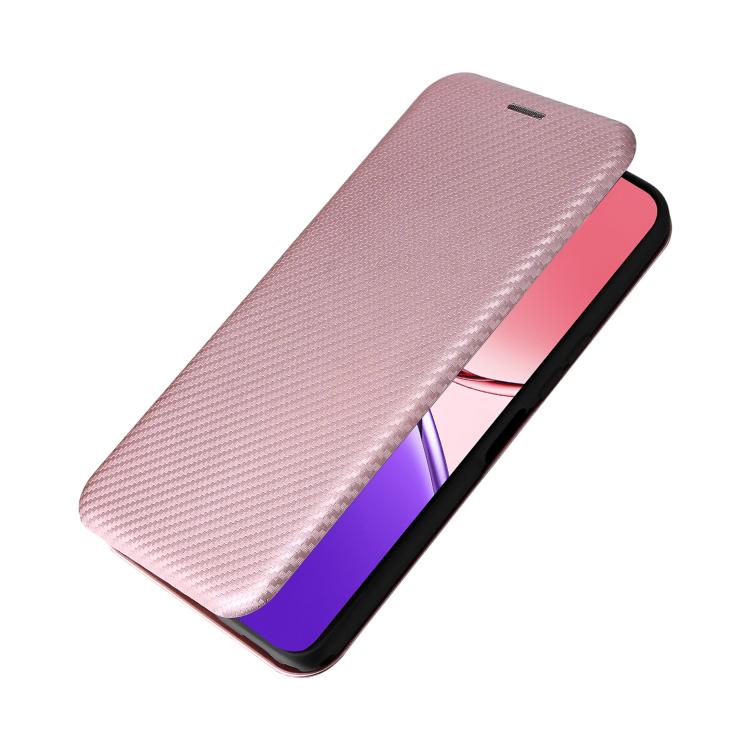 Carbon Fiber Texture Flip Leather Phone Case, For OPPO F29 5G, For OPPO A5 Pro 5G Global, For OPPO Reno13 5G Global, For OPPO Reno13 F 5G
