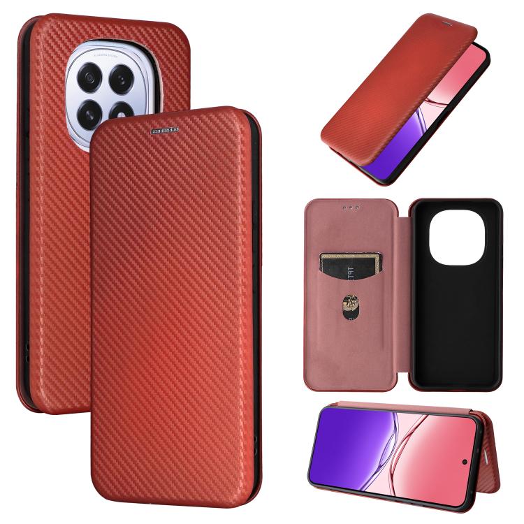 Carbon Fiber Texture Flip Leather Phone Case, For OPPO F29 5G, For OPPO A5 Pro 5G Global, For OPPO Reno13 5G Global, For OPPO Reno13 F 5G