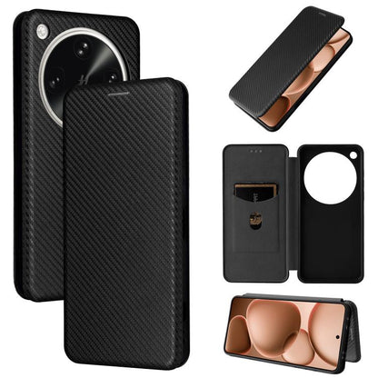 Carbon Fiber Texture Flip Leather Phone Case, For OPPO A5 5G / 4G Global, For OPPO Find X8s+ 5G, For OPPO Find X8s 5G, For OPPO Find X8 Ultra 5G