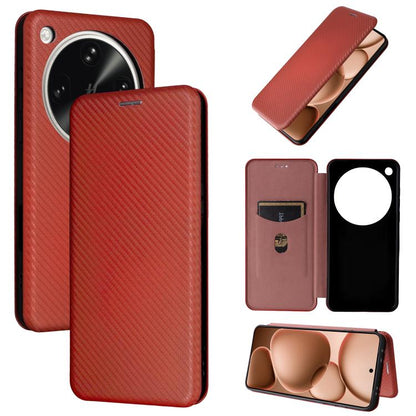 Carbon Fiber Texture Flip Leather Phone Case, For OPPO A5 5G / 4G Global, For OPPO Find X8s+ 5G, For OPPO Find X8s 5G, For OPPO Find X8 Ultra 5G