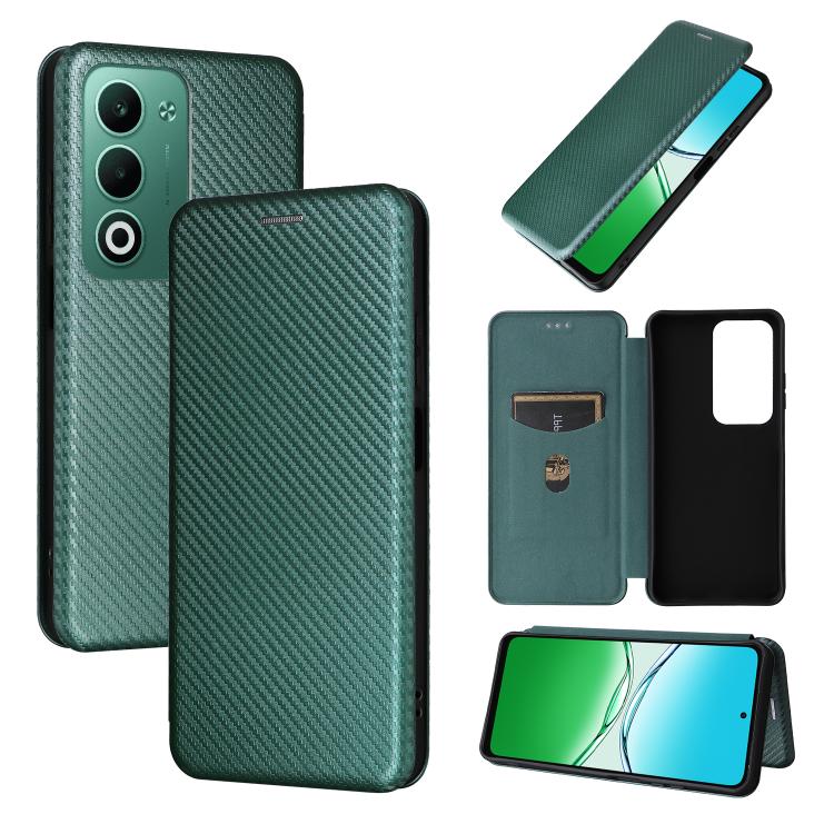 Carbon Fiber Texture Flip Leather Phone Case, For OPPO A5 5G / 4G Global, For OPPO Find X8s+ 5G, For OPPO Find X8s 5G, For OPPO Find X8 Ultra 5G