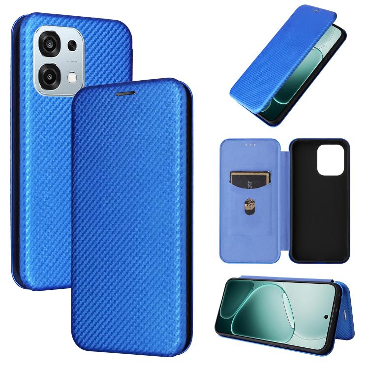Carbon Fiber Texture Flip Leather Phone Case, For OPPO Find X9, For OPPO A6 Pro 5G Global, For OPPO Find X9 Pro, For OPPO Reno14 Global / Reno14 F