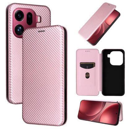 Carbon Fiber Texture Flip Leather Phone Case, For OPPO Find X9, For OPPO A6 Pro 5G Global, For OPPO Find X9 Pro, For OPPO Reno14 Global / Reno14 F