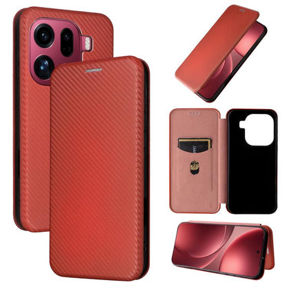 Carbon Fiber Texture Flip Leather Phone Case, For OPPO Find X9, For OPPO A6 Pro 5G Global, For OPPO Find X9 Pro, For OPPO Reno14 Global / Reno14 F