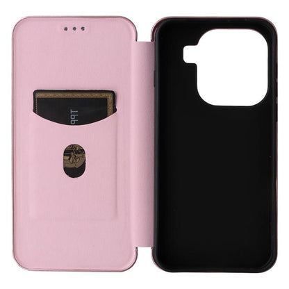 Carbon Fiber Texture Flip Leather Phone Case, For OPPO Find X9, For OPPO A6 Pro 5G Global, For OPPO Find X9 Pro, For OPPO Reno14 Global / Reno14 F