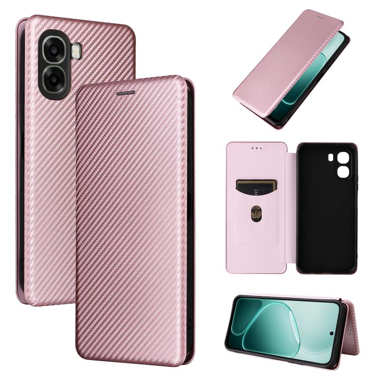 Carbon Fiber Texture Flip Leather Phone Case, For OPPO Reno15 F 5G, For OPPO Reno15 Pro Max 5G Global, For OPPO A6x 5G / 4G, For OPPO Reno15 5G Global
