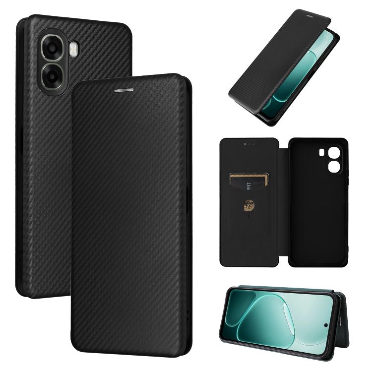 Carbon Fiber Texture Flip Leather Phone Case, For OPPO Reno15 F 5G, For OPPO Reno15 Pro Max 5G Global, For OPPO A6x 5G / 4G, For OPPO Reno15 5G Global