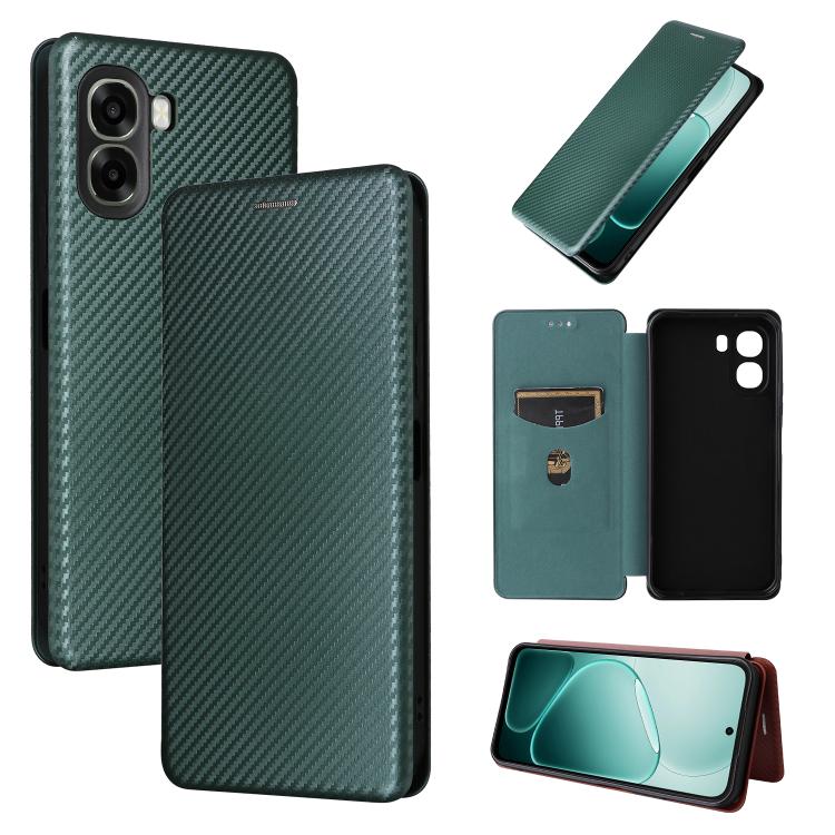 Carbon Fiber Texture Flip Leather Phone Case, For OPPO Reno15 F 5G, For OPPO Reno15 Pro Max 5G Global, For OPPO A6x 5G / 4G, For OPPO Reno15 5G Global