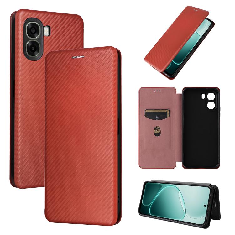 Carbon Fiber Texture Flip Leather Phone Case, For OPPO Reno15 F 5G, For OPPO Reno15 Pro Max 5G Global, For OPPO A6x 5G / 4G, For OPPO Reno15 5G Global