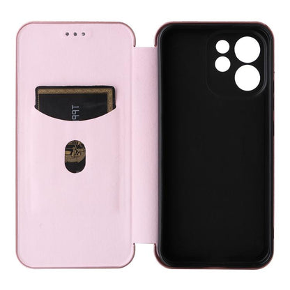 Carbon Fiber Texture Flip Leather Phone Case, For OPPO Reno15 F 5G, For OPPO Reno15 Pro Max 5G Global, For OPPO A6x 5G / 4G, For OPPO Reno15 5G Global