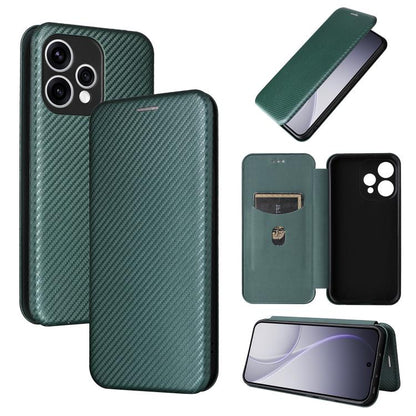 Carbon Fiber Texture Flip Leather Phone Case, For OPPO Reno15 F 5G, For OPPO Reno15 Pro Max 5G Global, For OPPO A6x 5G / 4G, For OPPO Reno15 5G Global
