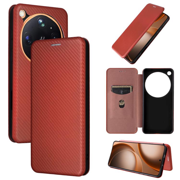 Carbon Fiber Texture Flip Leather Phone Case, For OPPO Reno16 F 5G / Reno16 FS 5G, For OPPO Reno15 A 5G, For OPPO Reno16 / Reno16 Pro 5G Global, For OPPO Find X9 Ultra