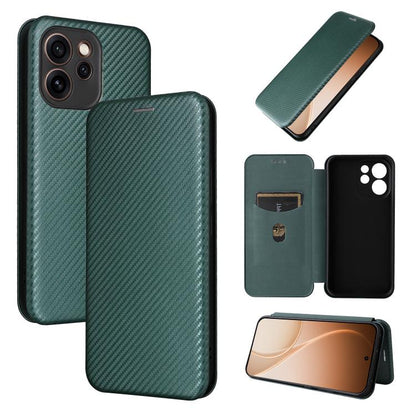 Carbon Fiber Texture Flip Leather Phone Case, For OPPO Reno16 F 5G / Reno16 FS 5G, For OPPO Reno15 A 5G, For OPPO Reno16 / Reno16 Pro 5G Global, For OPPO Find X9 Ultra