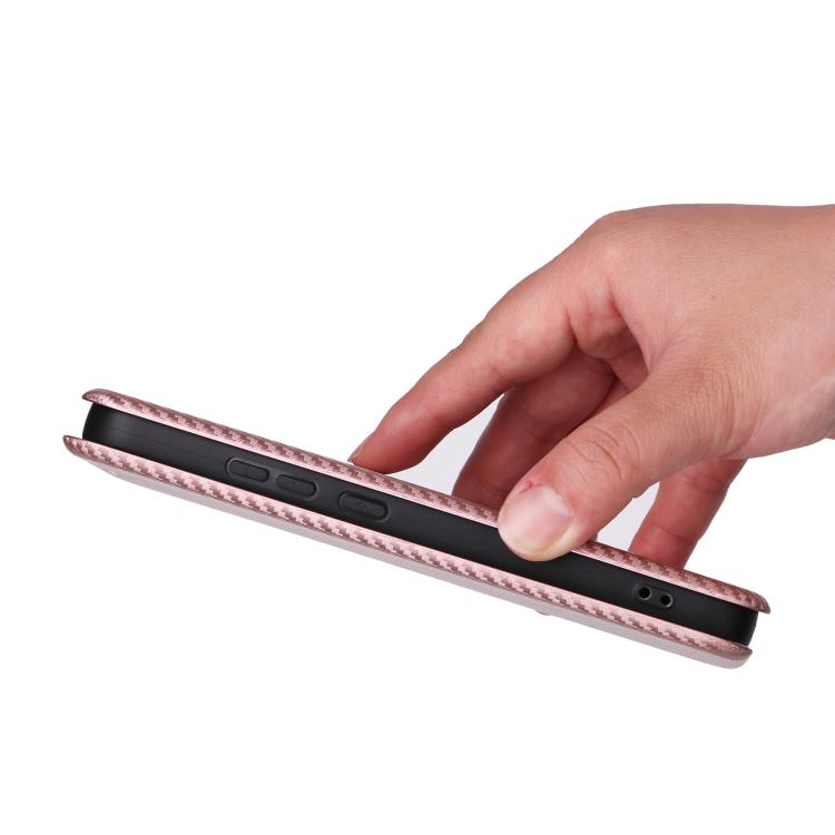 Carbon Fiber Texture Flip Leather Phone Case, For OPPO Reno16 F 5G / Reno16 FS 5G, For OPPO Reno15 A 5G, For OPPO Reno16 / Reno16 Pro 5G Global, For OPPO Find X9 Ultra