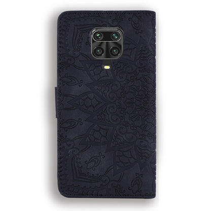 Embossed Sunflower Pattern Horizontal Flip PU Leather Case with Holder & Card Slots & Wallet & Lanyard, For Xiaomi Redmi Note 9s, For  Xiaomi Redmi Note 9 Pro, For Xiaomi Redmi Note 9 Pro Max, For Xiaomi Mi CC9 Pro / Mi Note 10 / Mi Note 10 Pro        ...