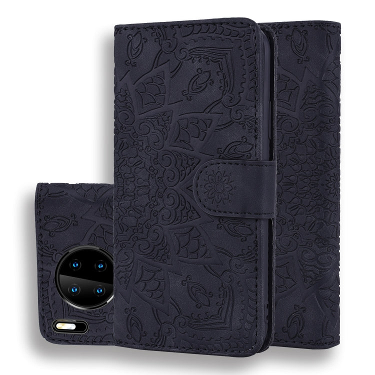 Embossed Sunflower Pattern Horizontal Flip PU Leather Case with Holder & Card Slots & Wallet & Lanyard, For Xiaomi Redmi Note 9s, For  Xiaomi Redmi Note 9 Pro, For Xiaomi Redmi Note 9 Pro Max, For Xiaomi Mi CC9 Pro / Mi Note 10 / Mi Note 10 Pro        ...