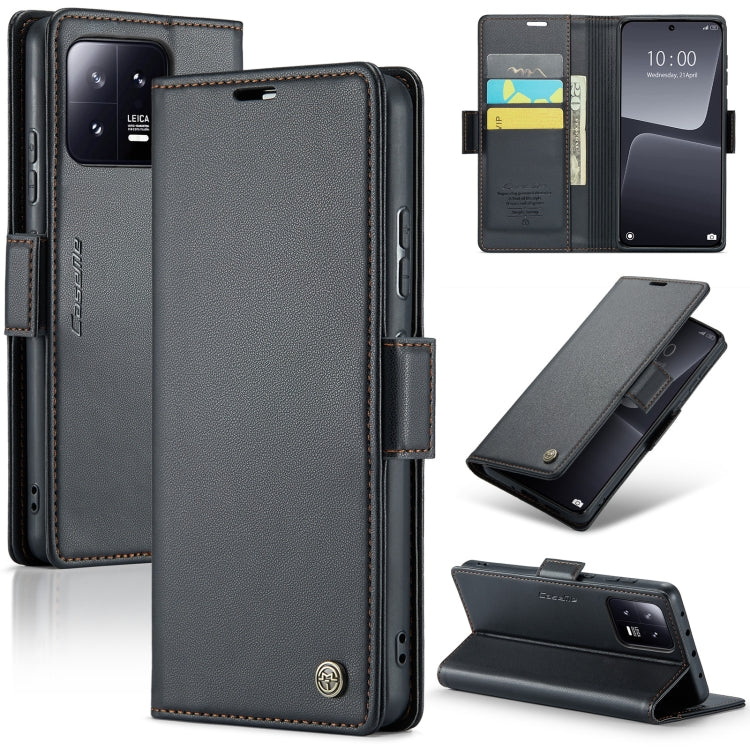 CaseMe 023 Butterfly Buckle Litchi Texture RFID Anti-theft Leather Phone Case, For Xiaomi 13 Pro, For Xiaomi 13, For Xiaomi 12T /12T Pro/Redmi K50 Ultra, For Xiaomi 12 / 12X / 12S