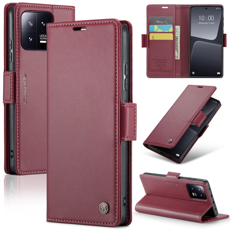 CaseMe 023 Butterfly Buckle Litchi Texture RFID Anti-theft Leather Phone Case, For Xiaomi 13 Pro, For Xiaomi 13, For Xiaomi 12T /12T Pro/Redmi K50 Ultra, For Xiaomi 12 / 12X / 12S